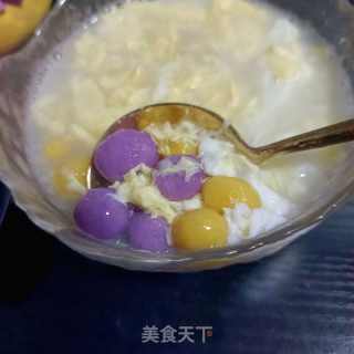 双色圆子甜蛋汤的做法步骤：11