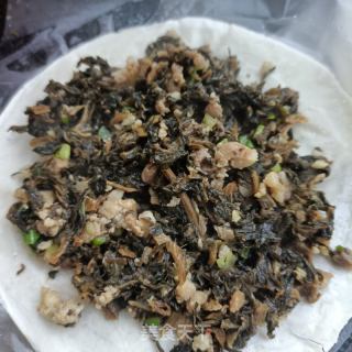 梅干菜哈饼的做法步骤：16