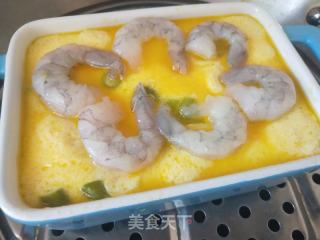 虾仁蒸蛋羹的做法步骤：5