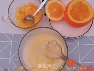 橙子布丁的做法步骤：3