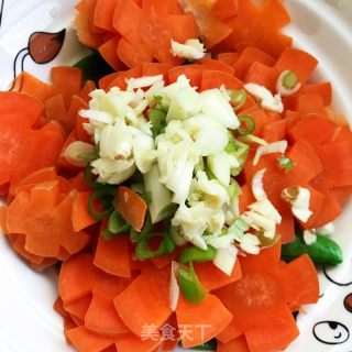 胡萝卜拌甜豆的做法步骤：6