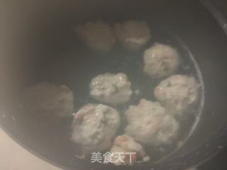 鸡肉丸青菜汤的做法步骤：10