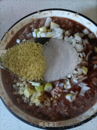 牛肉大葱馅水饺的做法步骤：9