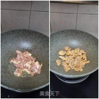 瘦肉炒荷兰豆的做法步骤：4