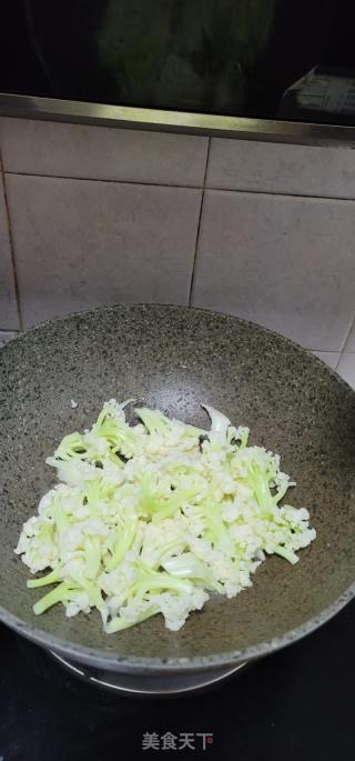 蚝油花菜的做法步骤：5