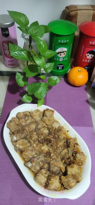 黄豆酱蒜香排骨的做法步骤：8
