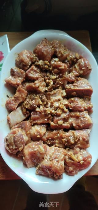 黄豆酱蒜香排骨的做法步骤：5