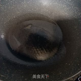 腊肠炒红菜苔的做法步骤：4