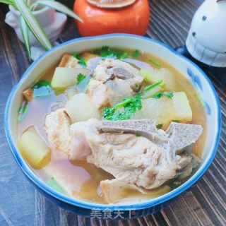 冬瓜豆腐炖排骨的做法步骤：18