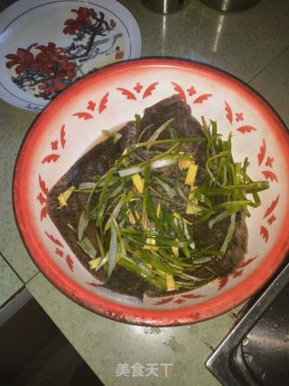清蒸多宝鱼的做法步骤：4