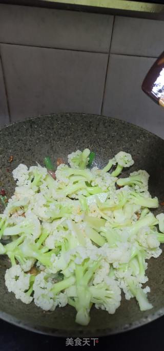 干锅花菜的做法步骤：12