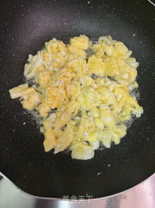 包菜鸡蛋炒红薯粉的做法步骤：4