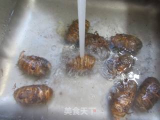 蘸糖香芋的做法步骤：3