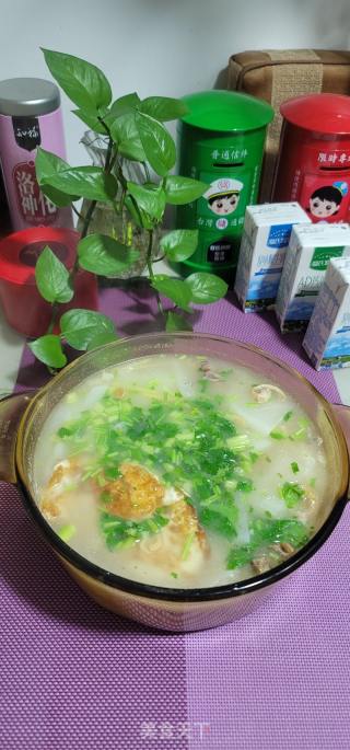 鲜美萝卜汤的做法步骤：17