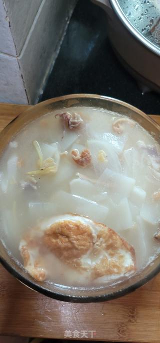 鲜美萝卜汤的做法步骤：14