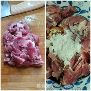 香菜洋葱拌肉片的做法步骤：3