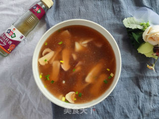 松茸菌咸肉汤的做法步骤：6