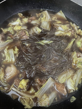 排骨炖白菜粉条的做法步骤：11