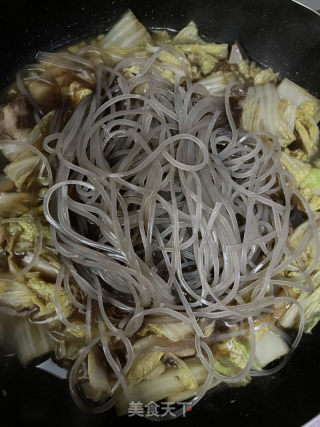 排骨炖白菜粉条的做法步骤：10