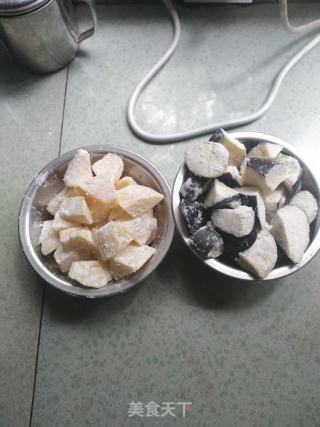 减油地三鲜的做法步骤：4