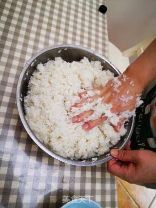自酿醪糟的做法步骤：4