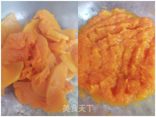 快手必备菜单‖软糯好吃的南瓜饼，想翻车都难的做法步骤：3