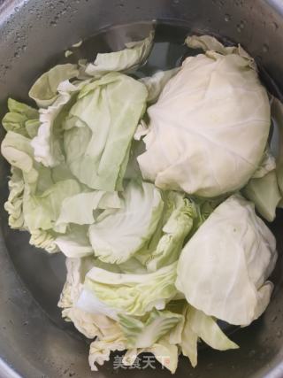 酱爆洋白菜的做法步骤：3