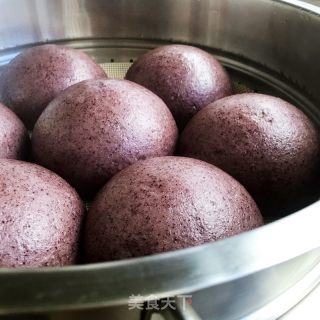 黑米馒头的做法步骤：10
