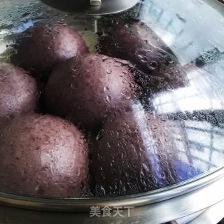 黑米馒头的做法步骤：9