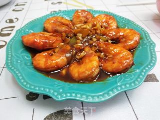 红烧虾的做法步骤：6