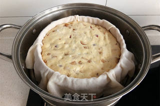 玉米面红枣发糕的做法步骤：8