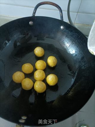 炒汤圆的做法步骤：4