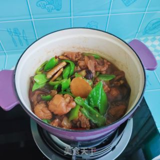 香菇辣子鸡的做法步骤：17