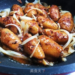 香辣鸡翅的做法步骤：9