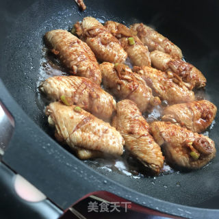 香辣鸡翅的做法步骤：6
