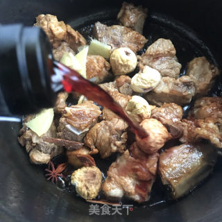 红烧果味排骨的做法步骤：6