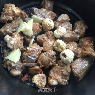 红烧果味排骨的做法步骤：5