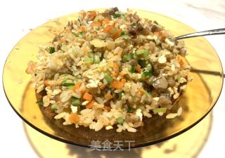 海参蛋炒饭的做法步骤：12