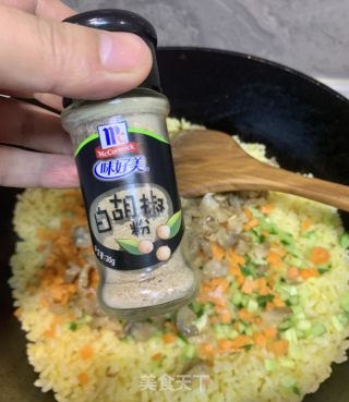 海参蛋炒饭的做法步骤：10