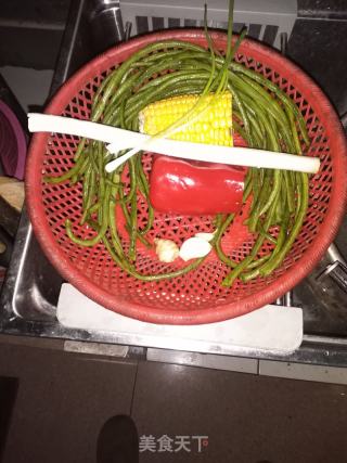 家常豇豆的做法步骤：2