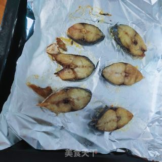 烤鲅鱼的做法步骤：4