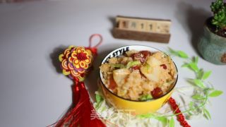 香肠泡菜炒饭的做法步骤：7