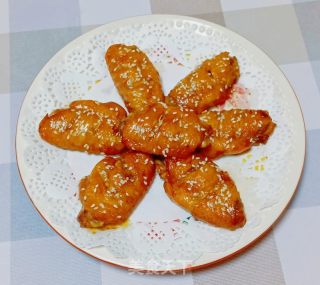 蜜汁烤鸡翅的做法步骤：16