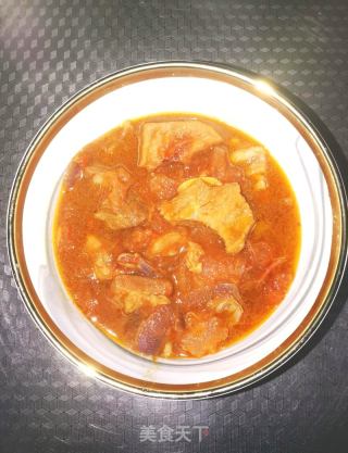 番茄牛肉的做法步骤：12