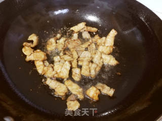 蘑菇佛手瓜炒肉片的做法步骤：6