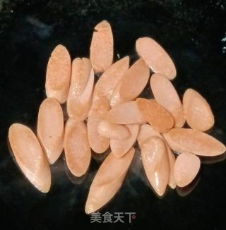 火腿肠炒鸡蛋的做法步骤：10