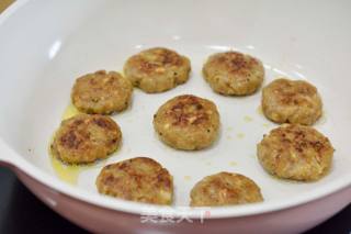 香煎肉饼的做法步骤：11