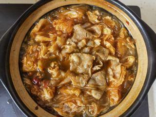 白菜粉条炖牛肉卷的做法步骤：14