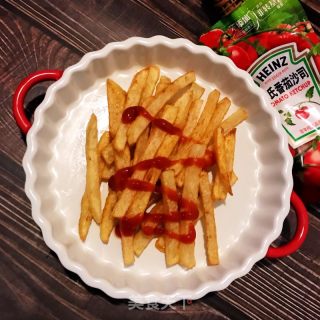 炸薯条的做法步骤：9