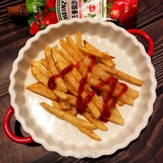 炸薯条的做法步骤：8